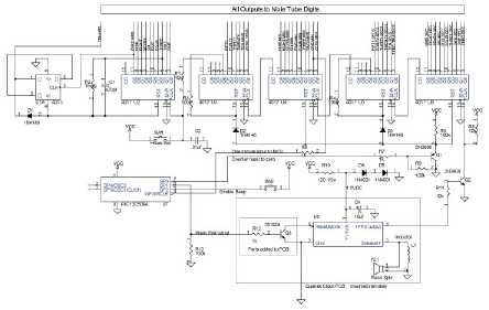 Clock logic schematic