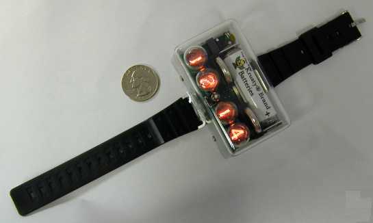 Nixie Watch at angle