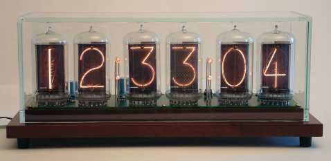 Giant Radio Controlled Nixie Clock